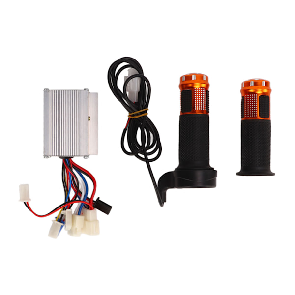 12V 250W Børstet Controller Citrin Throttle Twist Grip Sæt til Elcykler Trehjulede Cykler Motorcykler