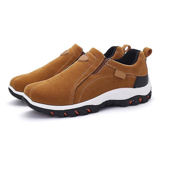 Afkælede Åndbare Herresko med Slip-On, Sort, Størrelse 41