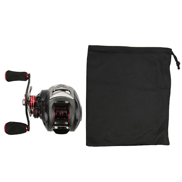 Baitcasting Rullar Metall 18+1BB 6.3:1 Växel Förhållande Hög Hastighet Fiske Rulle Långkastande för Fiske Tillbehör HJB200‑1 Vänster Hand