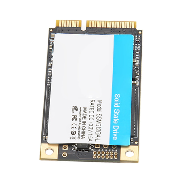 MSATA SSD 500MB/S Leshastighet 450MB/S Skrivehastighet Høyhastighets 3D TLC NAND SATA 3.0 SSD M.2 SSD for stasjonære datamaskiner Nettbrett 512GB