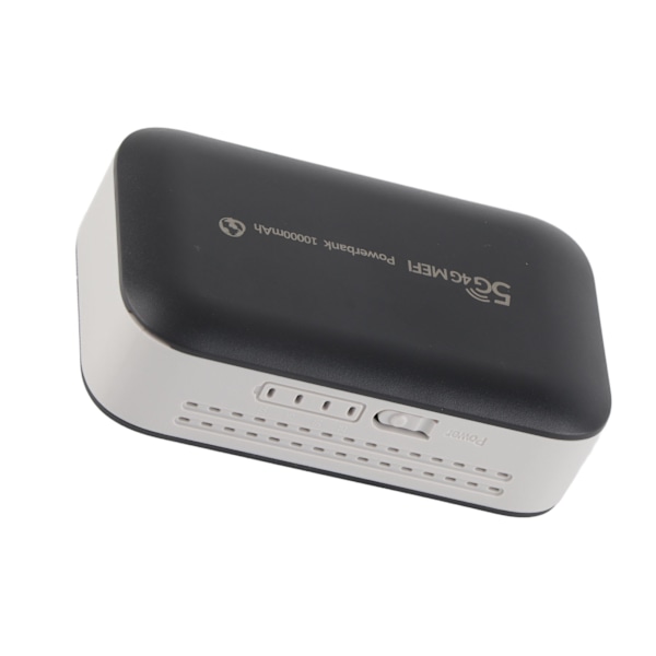 4G WiFi-router Bærbar SIM-kortplads Sort 4G trådløs router til telefon PC Tablet Laptop