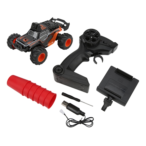 1/32 RC-auto 2.4G Simuloitu Off Road -ajoneuvon kaukosäädin RC elektroninen leluauto kameralla lapsille ToyOrange