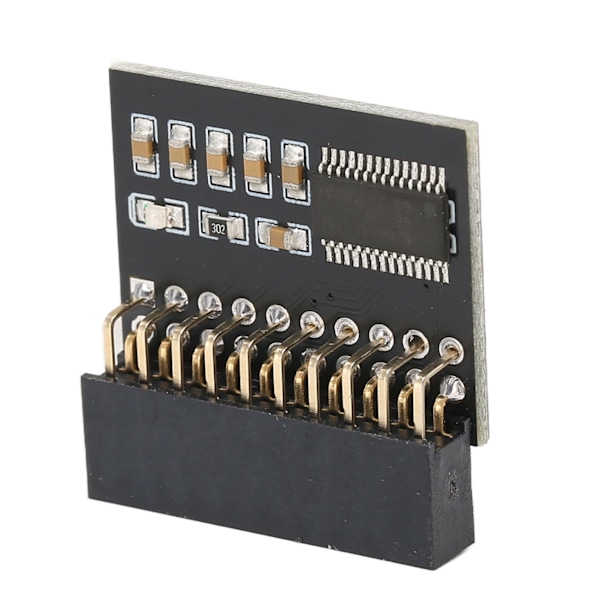 TPM 1.2-modul LPC-grensesnitt Stabil Høy Sikkerhet Slitesterkt Materiale 20-pins LPC-modul for Hovedkort DDR4 Minne