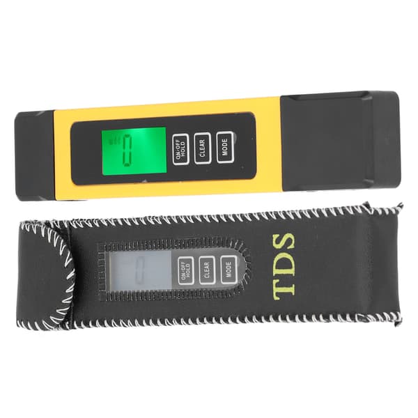 04999ppm Bærbar TDS/EC-måler Multifunksjons Vannkvalitetsmåler Testinstrument
