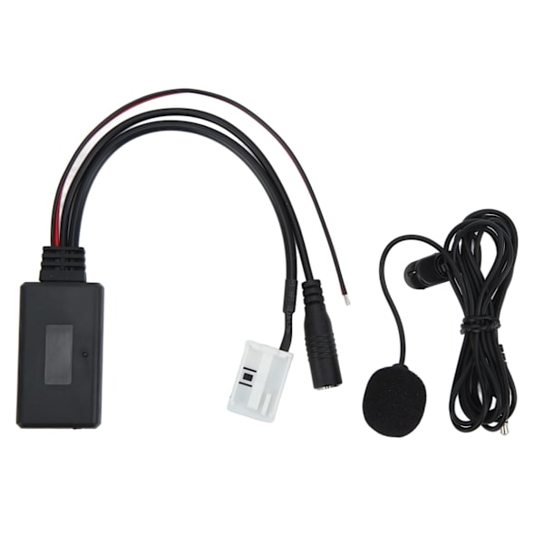 Bilradio lydindgangskabel Bluetooth 5.0 Media Aux Adapter Med Mikrofonudskiftning til A2 A3 A4 TT 2006