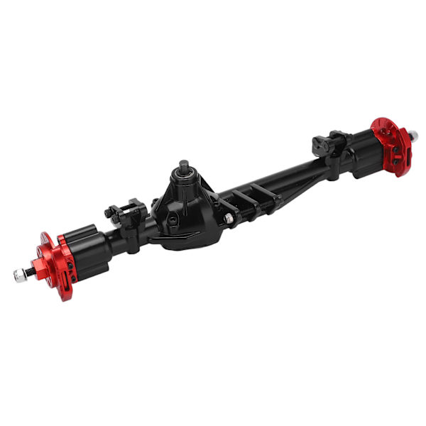 RC-metallinen taka-akselipaket AXIAL RBX10 Ryft 1/10 RC-auton päivitysosiin (musta punainen)