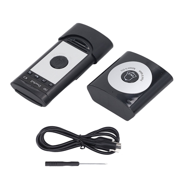 Trådlös röstintercom dörrklocka 2-vägs vattentät hemsäkerhet Access Control System