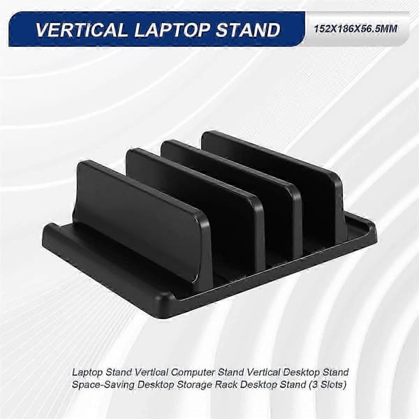 Laptopställ Vertikalt datorställ (3 platser)
