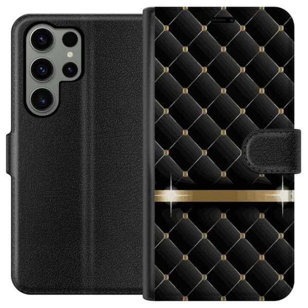 Compatible Wallet Case for Samsung Galaxy S23 Ultra Luxury Plånboksfodral