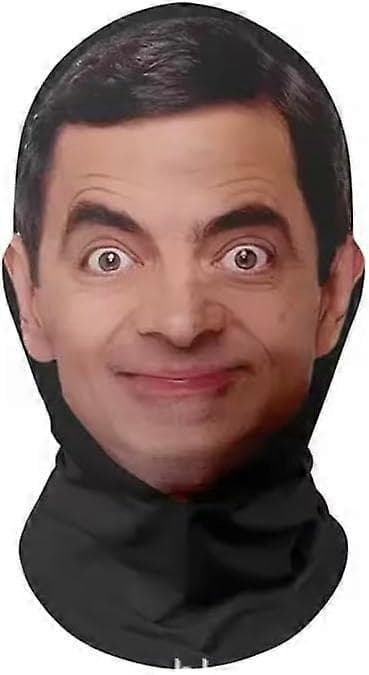 Rowan Atkinson skimaske sjov kendisbalaclava gave sort