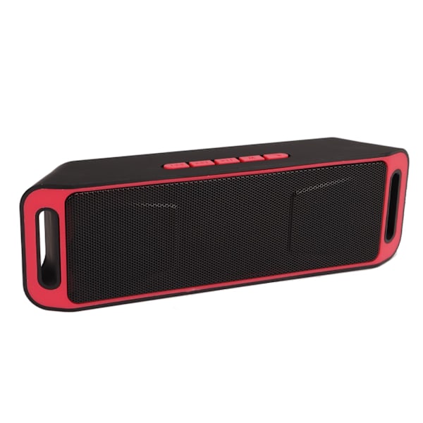 Kaksi Bluetooth-kaiutinta Langaton Kannettava Kaiutin Monitoiminen Mini Bluetooth-kaiutin Kotiin Ulkoilmaan Autoon Punainen