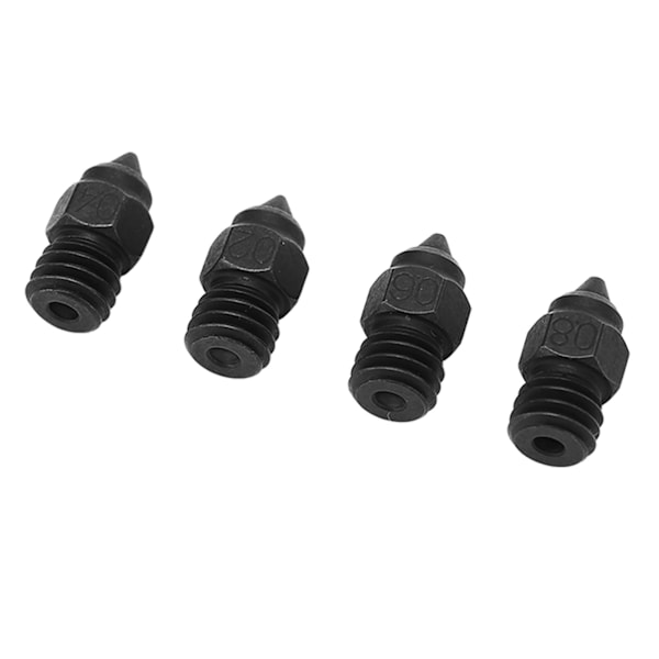 10 stk hærdede ståldyser til Ender 3 3D-printer Extruder Hot End 0,2 0,4 0,6 0,8 mm