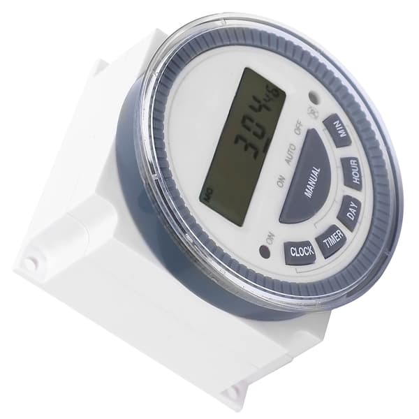 【NX】Timerbrytare Elektronisk LCD Digital Display Tidskontrollbrytare TM619H‑2 DC12VAC