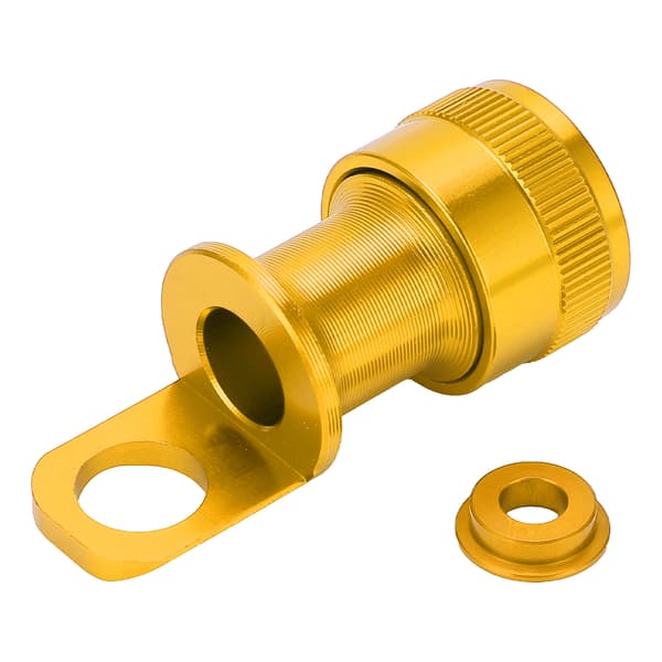 【NX】Lp Litepro Cykelpedal Quick Release Holder Adapter Pedalspænde Hovedmonteringssæde til Brompton Foldecykel Guld
