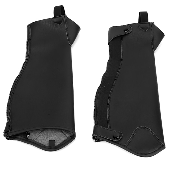 Ridning Half Chap Body Protector Utrustning för barn Superfiberläder Olika storlekarCS