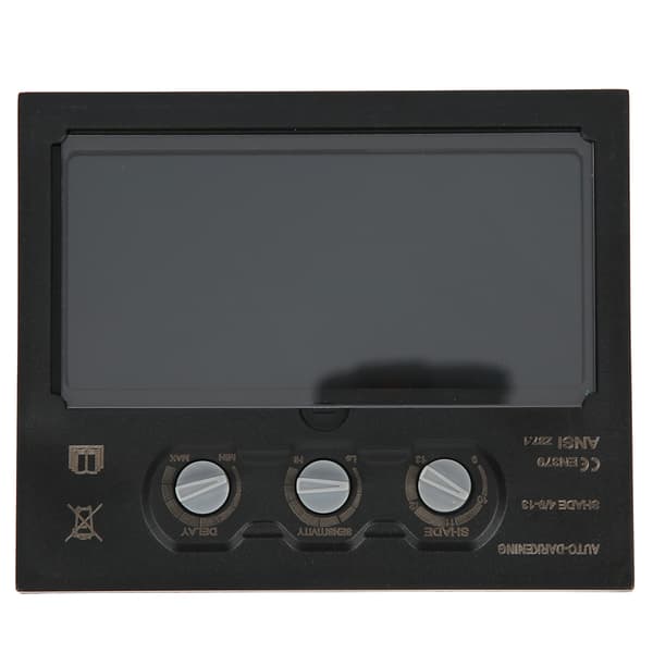 Svetslins Solar Auto Darkening LCD Liten dimplatta Svetshjälm Ersättningslins