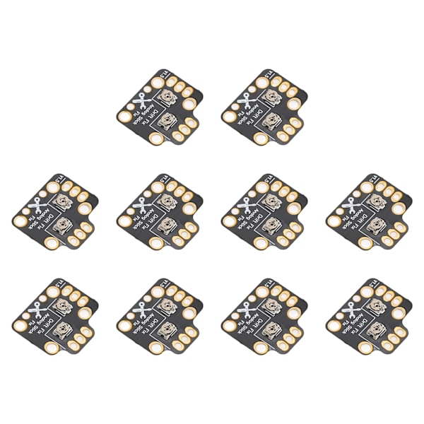 10st Gamepad Joystick Drift Repair Board Universal 3D Analog Joystick Drift Fix Mod för spelkontroller Svart