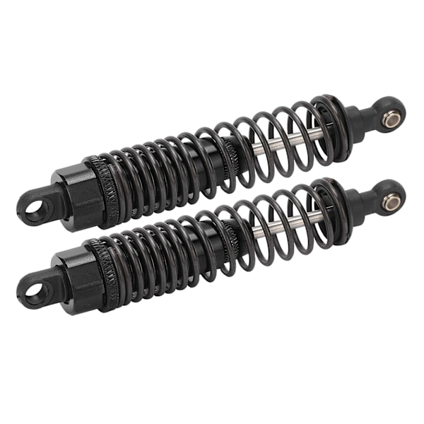 Metal 100 mm støddæmper Fjederstøddæmper Udskiftning til TRAXXAS SLASH 2WD RC Bil Sort