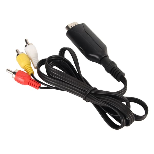 【NX】HD Multimedia Interface till RCA-omvandlare stöder 4K 30hz HD Multimedia Interface till äldre TV-adapter för bildskärmsprojektor