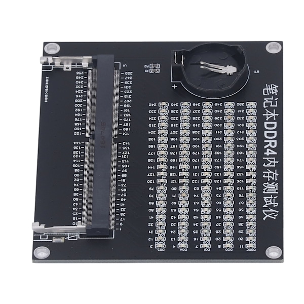 Bärbar minnestestkort med LED-ljus DDR4-kort för reparationsavkänning av datormoderkortkrets