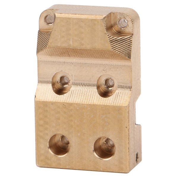 Mässing Diff Axelkåpa Motvikt med Skyddsplatta Passar för Axial SCX24 AXI00002 90081 1/24 RC Bil