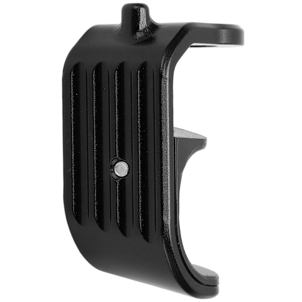 Sykkel E-formet spenne i aluminium og plast, polert, lett design, sykkelkrok E-spenne for Brompton, svart