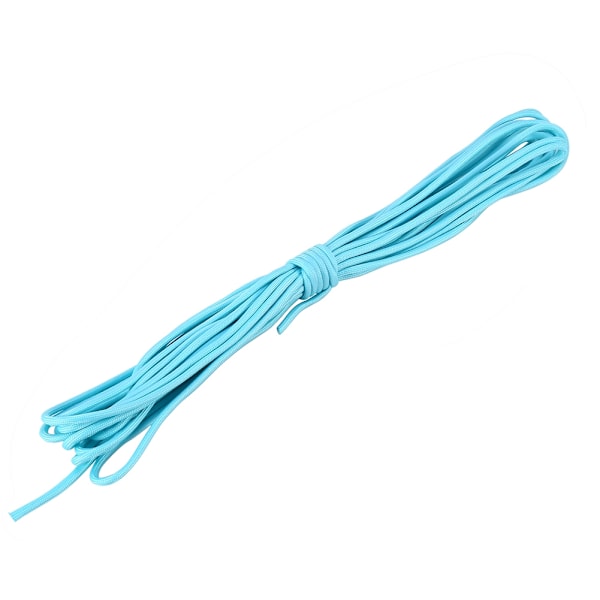 Erittäin vahva 9-säikeinen laskuvarjonaru rannekoru Shine Paracord 550 Luminous 25FT DIY Paracord-köysi