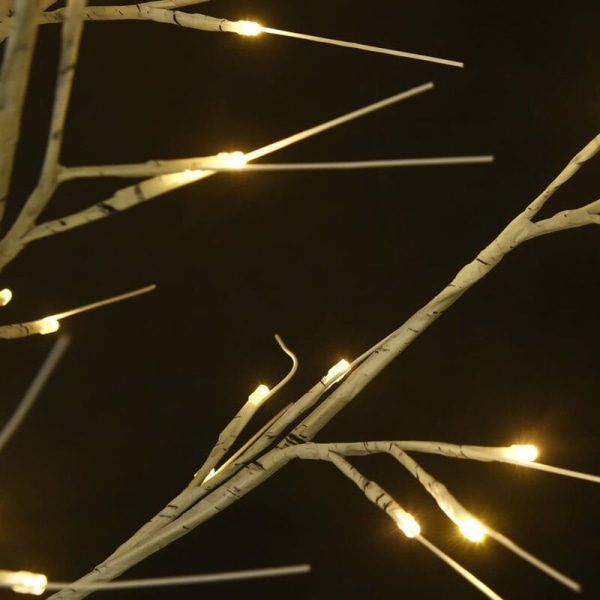 Joulukuusi 120 LED lämmin valkoinen Willow 1,2 m Sisä/ulk