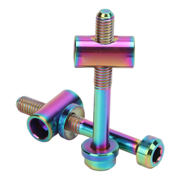 2 ST SKRUER M5 X 40 mm Cykel Saddelpind Skrue Saddelpind Fastgørelse Skrue Cykel DIY Reservedele Blændende