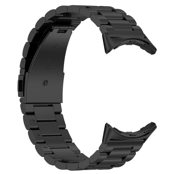 【NX】xDfind Three Beads Quick Release Metal Watch Strap Sort Black For Google Pixel Watch 3 45mm