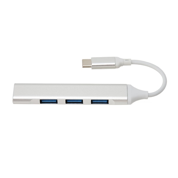 4 i 1 USB C Hub 5Gbps Plug and Play Multi Protection USB C Multiport Adapter til U Disk Mus Tastatur