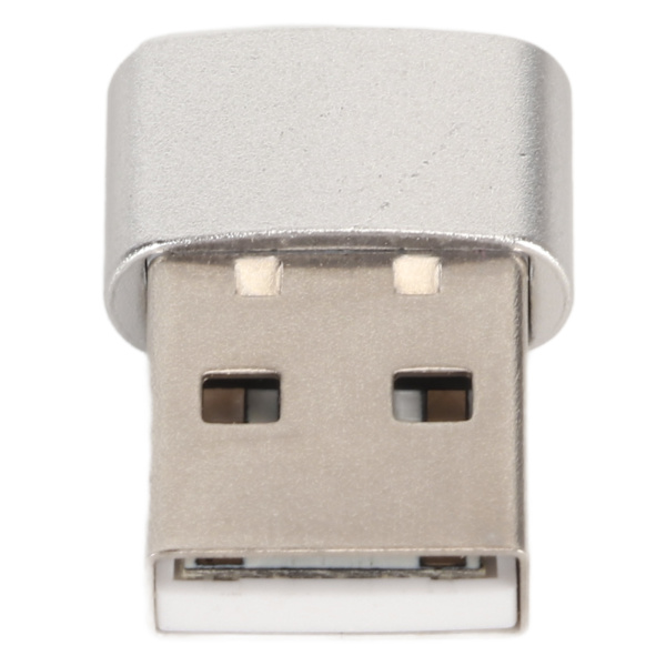 Mouse Jiggler 2 lägen Håll skärmen aktiv Switch-knapp Plug and Play Mini Mouse Shaker för spelmötespresentation Silverfärg