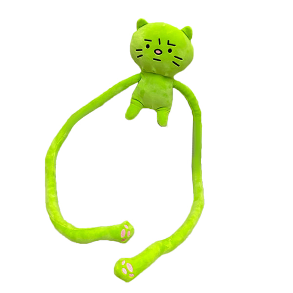 Axelväska i plyschleksak Tecknad Lång Arm Ångest Kitty Plyschväska för shoppingresor