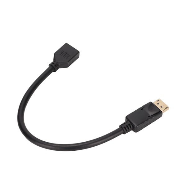 DisplayPort forlengelseskabel 4K gullbelagt DP forlengelseskabel hann til hunn grensesnitt DisplayPort HD adapterkabel