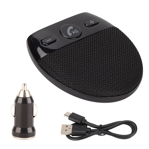 Håndfri Bluetooth bilhøjttalertelefon Multipoint højttalertelefon med automatisk tænding af Omni Mic digital forstærker