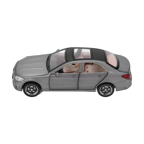【NX】1/32 Legering Trykstøbt Modelbiler Træk Tilbage Legetøjsbil med Lyd og Lys til Drenge og Piger Gave Grå