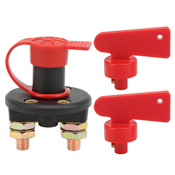 Avstängningsbrytare för bilbatteri avstängd Power Kill Isolator Set Kit för fordonsbåt DC 12V-24V