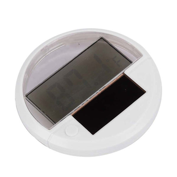 Fisktanktermometer Extern LED-akvarium Högprecisionstemperaturmätare Sänder solenergi digital display