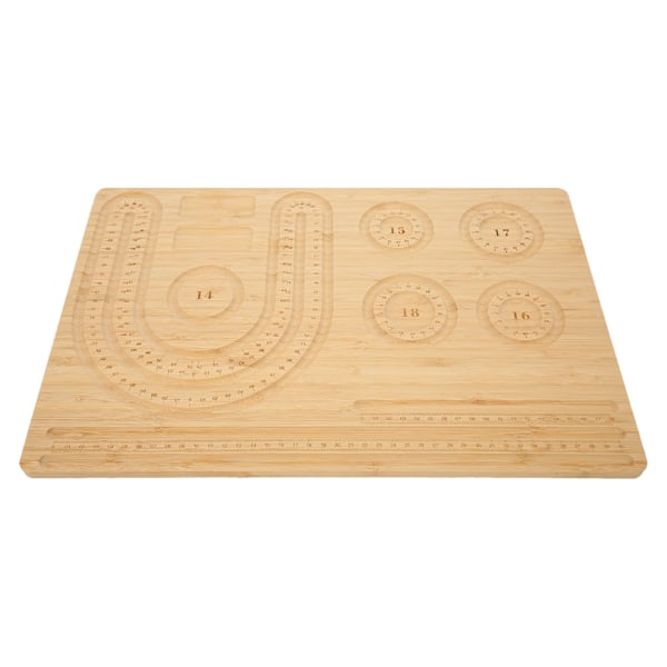 Bead Board Retro Clear Scale Smycken Design Mat Pärlbricka Board för DIY Armband Halsband