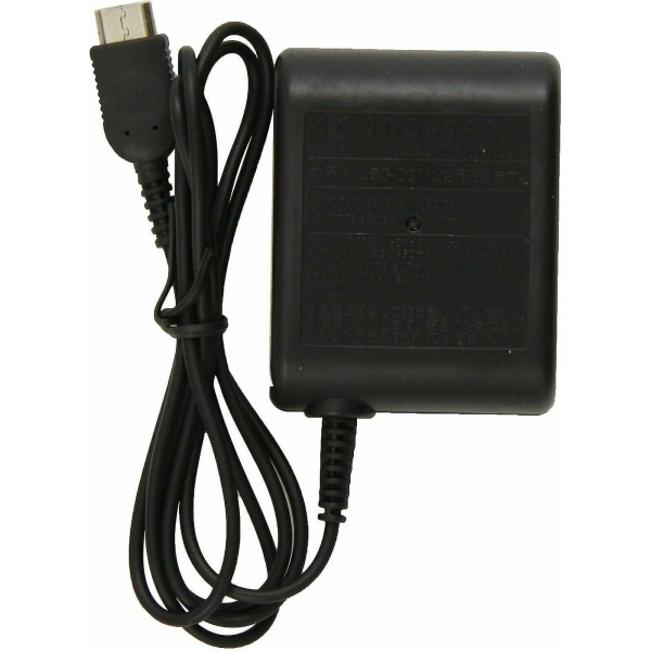 1x Nintendo Gameboy Advance Gba Micro Power -adapteri Musta seinälaturi Power