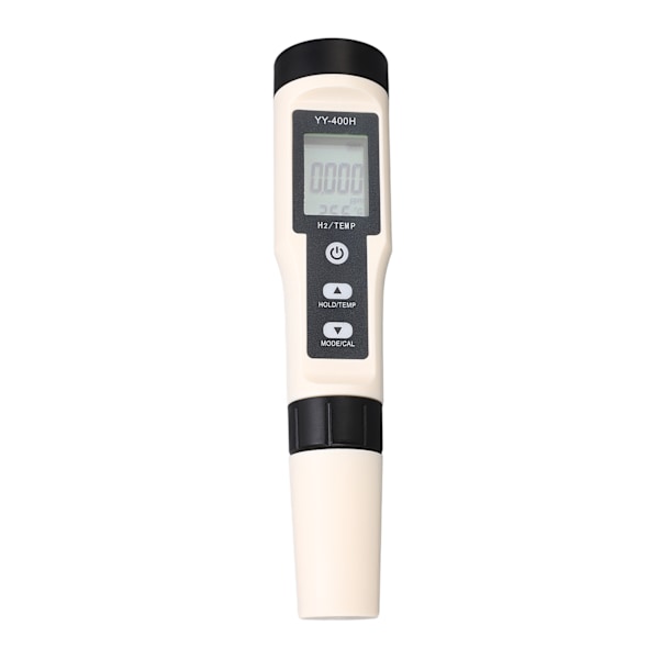 H2 Meter Digital Hydrogen Tester Analyzer Bärbar vattenkvalitetstemperaturtestpenna med bakgrundsbelyst