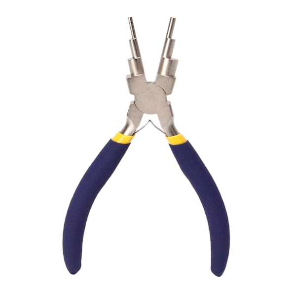 6-stegs Bygeltång Multifunktionell Ergonomisk Handtag Kolstål Trådböjningstång för Smyckestillverkning DIY