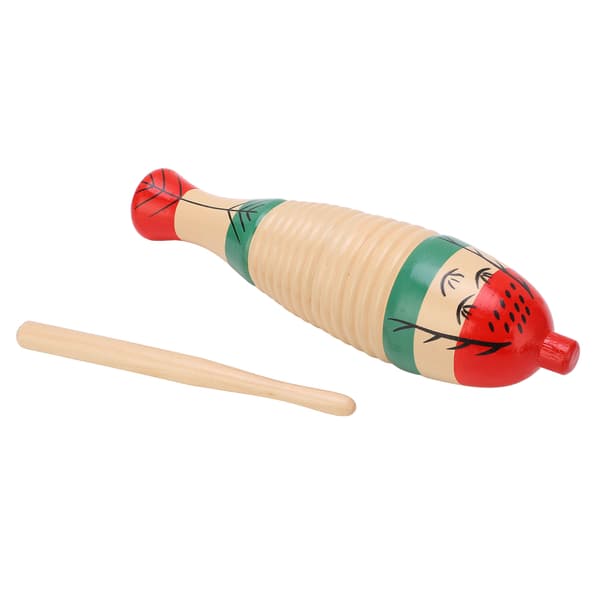 Træfisk Trommestikker Percussion Legetøj Instrument Percussion Legetøj til Børn Gaver