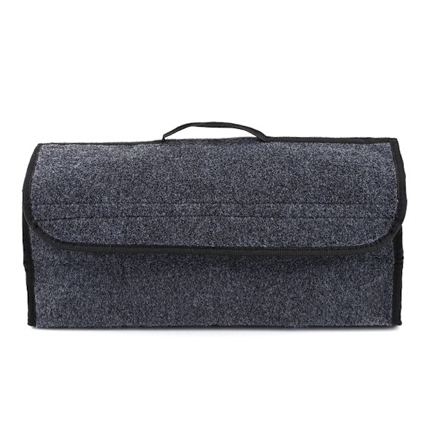 Bilstol Rygg Bakre Förvaringsväska Trunk Organizer Hållare Fick Hängare Fodral Hopfällbar Grå