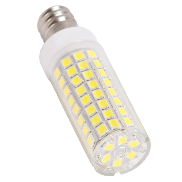 E12 102LED-pære 1000LM Majspære Dæmpbar lyskilde til bordlamper Lysekroner 220V 12W Koldhvid