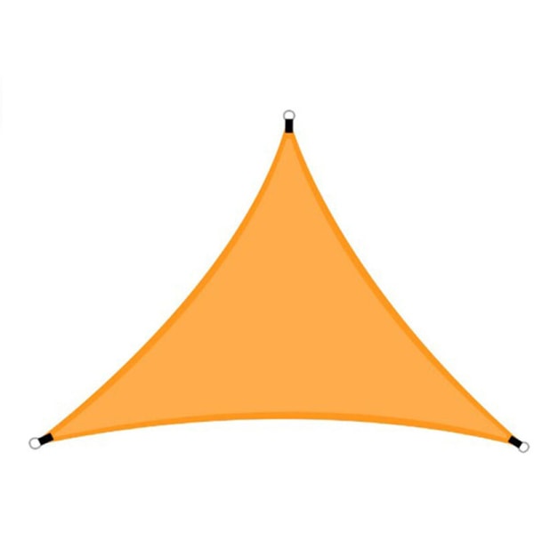SJTM346 utendørs parasoll trekant solmarkise 3*3*3M oransje