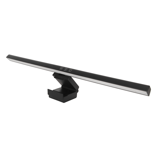 Monitor Light Bar 3 Växlingsbara ljuslägen Steglös dimbar pekkontroll Datorskärm Light Bar for Office Home Svart