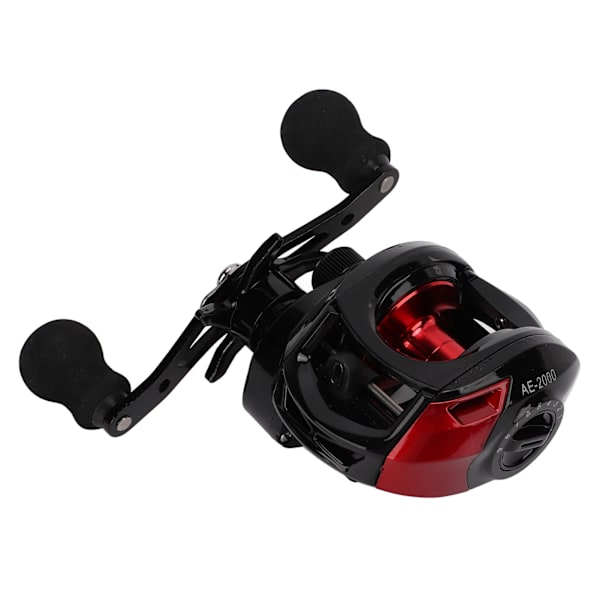 7.2:1 High Speed ​​Baitcasting Rulle Stark bromskraft Hållbar magnetisk broms Fiskehjul Högerhand