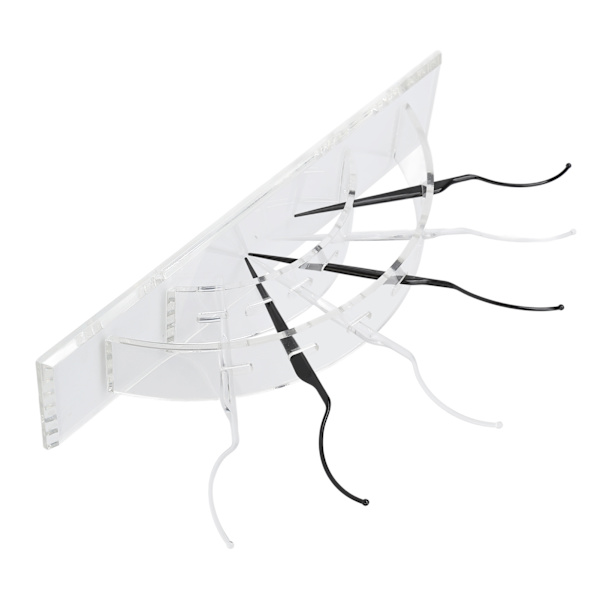 6st lösögonfransar Display Stick Hållare Applikatorverktyg 3D ögonfransförlängning Style Prova på Sticks