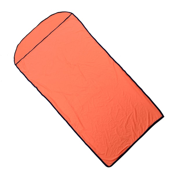 Sovesækforing Ultralet multifunktionel elastisk sovesækpose til udendørs camping Orange